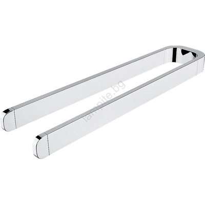 Nimco nk 30098-26 - Стенна закачалка за кърпи nikau 39 см лъскав хром (nm0054)