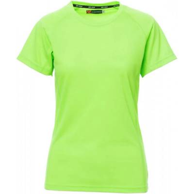 PAYPER runner lady 000465-0028 / Дамска спортна тениска - флуоресцентно зелена m (000465002807039m)
