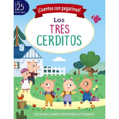 ¡CUENTOS CON PEGATINAS! LOS TRES CERDITOS | MUNRO SMITH, EMMA