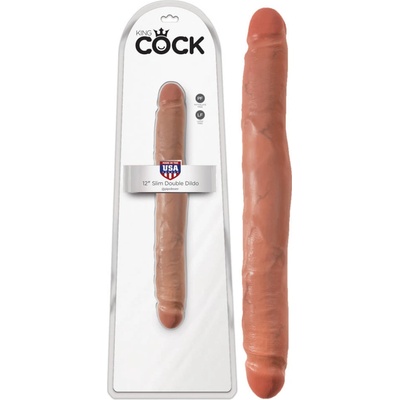 King Cock 12 Inch Slim Double