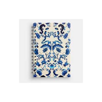 Sentio Бележник със спирала А5, 80л. Indigo Cream