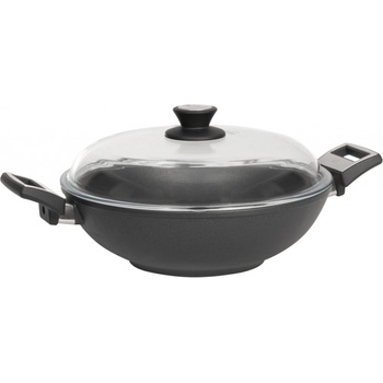 SKK Profesionální titanová pánev wok Titanium Durit Indukce 32 cm