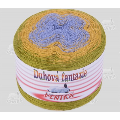 VLNIKA Příze Duhová fantazie Varianta: 5421