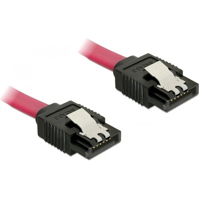 Delock SATA 6Gbps 100cm прав червен кабел
