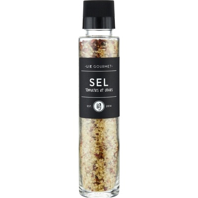 Lie Gourmet Сол с домати и маслини 255 г, с мелничка, Lie Gourmet (LIE256)