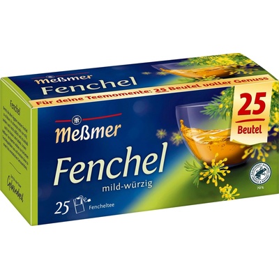Meßmer Bylinný čaj s fenyklem 25 čajových sáčků