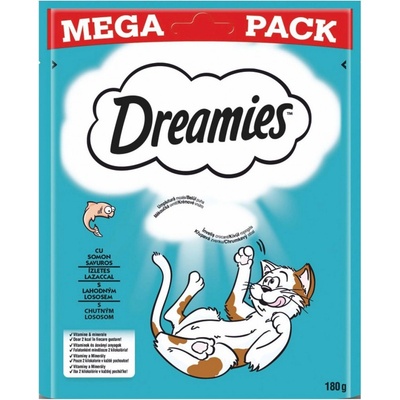 Dreamies Cat Treats losos 180 g