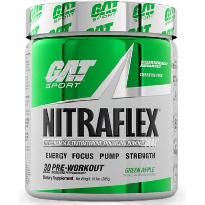 G.A.T. Nitraflex Advanced | with Nitrosigine [306 грама] Зелена ябълка