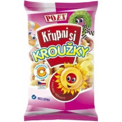 Poex kroužky ovocné s vitamínem c 90 g