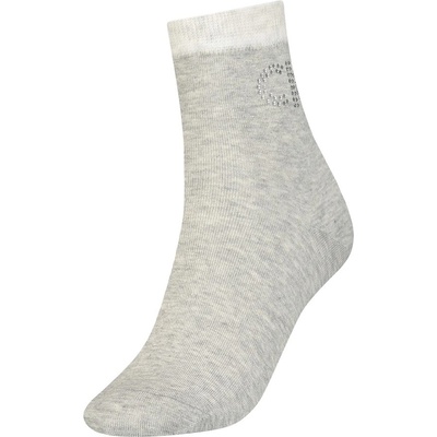 Calvin Klein Crystal Logo Sock - Grey