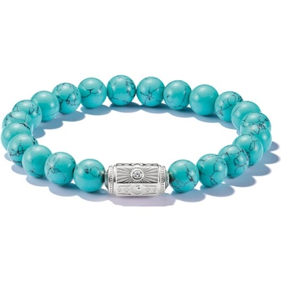 THOMAS SABO náramok imitated Turquoise Beads Elyndra A2212-405-17