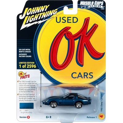 Johnny Lightning Chevrolet Corvette 1982 1:64