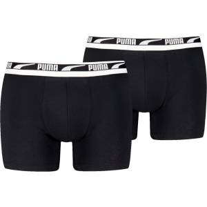 PUMA Everyday Multi Logo Boxers 2P Размер: M / Цвят: черен