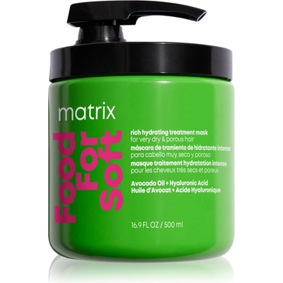 Matrix Food For Soft интензивна хидратираща маска За коса 500ml