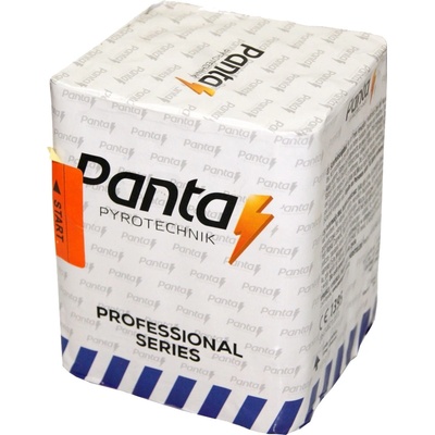 Ohňostrojový kompakt Red Crossette 16 ran 25 mm