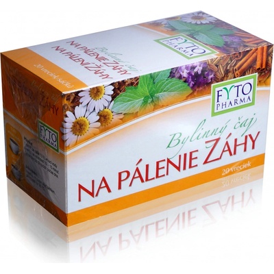 Fytopharma Bylinný čaj na pálení žáhy 20 x 1,5 g