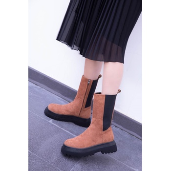 Soho Дамски боти - Светло кафяви 988113 #271968 (271968_Светло кафяв)