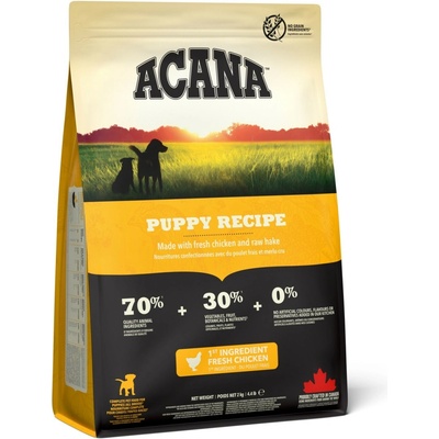 Acana Puppy kuře & krůta & hejk 2 kg