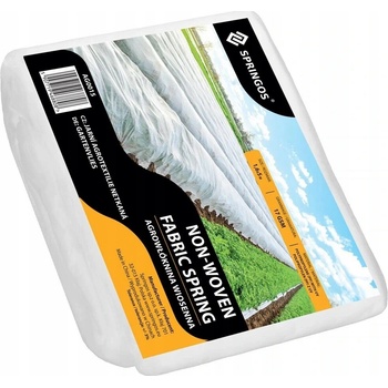 SPRINGOS Netkaná agrotextília 1,6m x 5m, štandard, biela AG0015