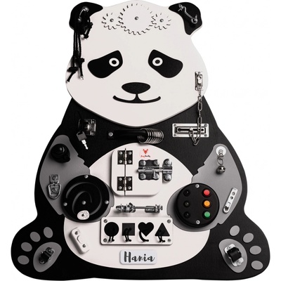 Foxy Family Aactivity board Panda sivá