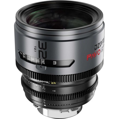 DZOFILM Pavo 2x Anamorphic 32 mm T2,1 pro PL/EF S35 metric Neutral Coating