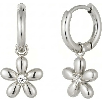 Elanis Jewel Visací náušnice Daisy se zirkonem z chirurgické oceli EJ00863
