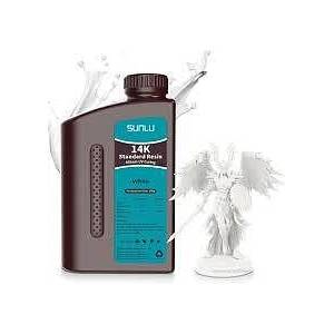 SUNLU 14K Standard Resin - White - 1L SUNLU (sunlu-14k-standart-white-1l)