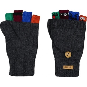 Barts Детски ръкавици Barts Kid's Puppeteer Bumgloves - Dark Heather VI - размер 4 (EU) (202-3676-1212)
