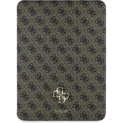 GUESS GUFC13RM24PS4SGW iPad Air 13"" 2024 кафяв Магнитно 4G голямо лого (3666339388010)