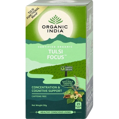 Organic India Tulsi koncentrace BIO 25 sáčků