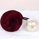 HARAHU Гумичка за коса rose - Червена kp1629
