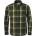 Chevalier Мъжка риза с копчета Chevalier Axe Overshirt Shirt - Green Checked (033-2275-0111)