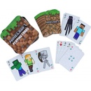 Curepink Hrací karty v plechové krabičce Minecraft