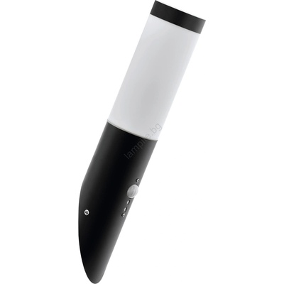 EGLO 79544 - Екстериорна лампа със сензор MONTALLEGRO 1xE27/15W/230V IP44 черен (EG79544)