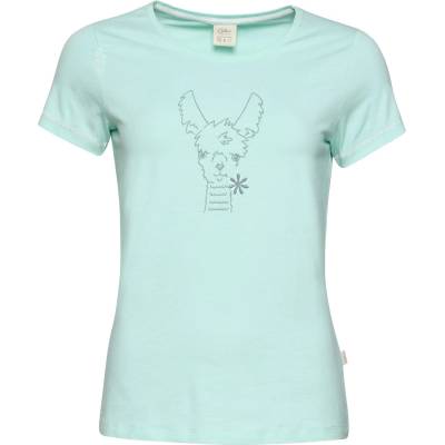 Chillaz Дамска тениска Chillaz Women's Gandia Happy Alpaca T-Shirt - Mint - размер 42 (EU) (116-7479-0716)