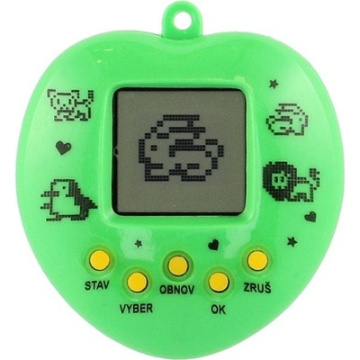 Teddies Zvieratko elektronické prívesok so šnúrkou plast 5x6cm na bat. 3 farby so zvukom na karte 10,5x15x2