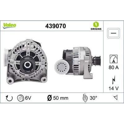 VALEO Alternátor VA 439070