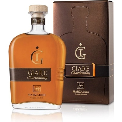Marzadro Grappa Giare Chardonnay 41% 0,7 l (kartón)