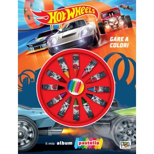 Gare a colori. Hot Wheels. Il mio album pastello | Lucia Marenzi (2025)