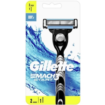 Gillette Mach3 Start + 2 ks hlavic