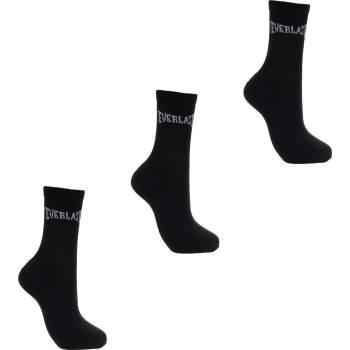 Image 1 of Everlast Чорапи Everlast 3 Pack Crew Socks - Black