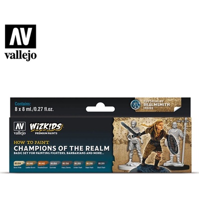 Wizkids Premium set by Vallejo Champions of the Realm
