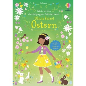 Mein erstes Anziehpuppen-Stickerbuch: Olivia feiert Ostern | Lizzie Mackay (ISBN: 9781789417135)