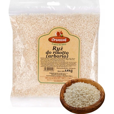Orzeszek Ryža na rizoto arborio biela 2,5 kg