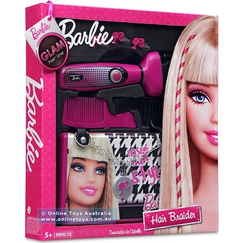 Mattel Barbie Hair Braider Růžové copánky