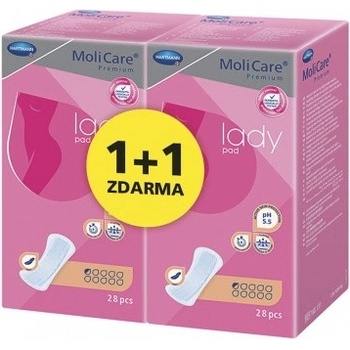 MoliCare Lady 0,5 kapky 2 x 28 ks