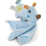 NICI Мека играчка с муселинова кърпичка 3D Nici - Носорогът Мануфи, 13 cm (48038) - baby
