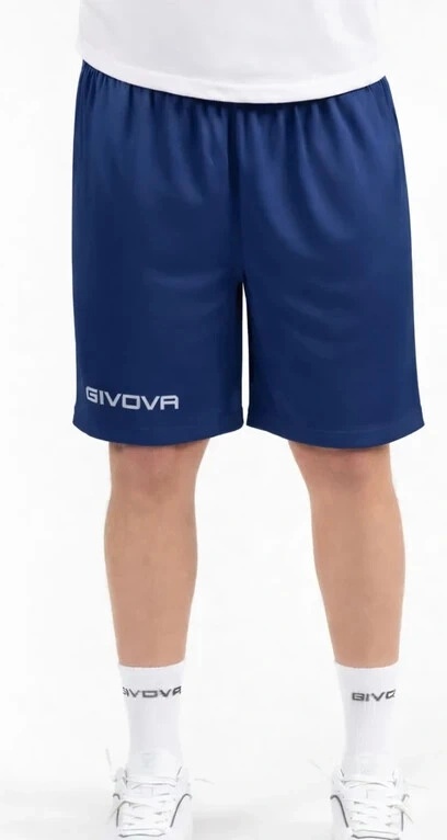 Givova CAPO INTERLOCK šortky modrá