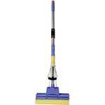 Sapir Подочистачка sapir sp-1120-he1 1.28м. /гъба-27.5см. /0.4мм. телескоп. мет. дръжка, Синьо/жълто (1120100065) - topmall