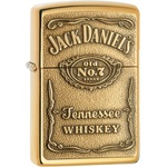 Zippo запалка ZIPPO - Jack Daniel’s® - Label - Brass Emblem - 24146